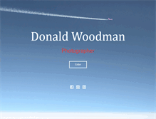 Tablet Screenshot of donaldwoodman.com